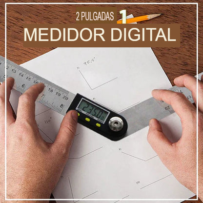 TECHMEASURE: REGLA MEDIDORA DE ANGULOS DIGITAL 📐✨