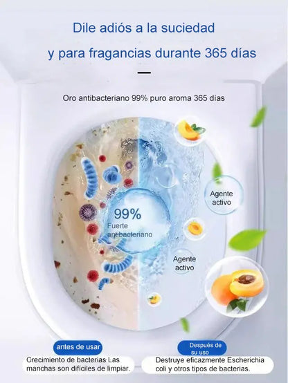 TOILETFRESH: 2 CAJAS X 16 U TABLETAS LIMPIADORAS INODORO 💧✨
