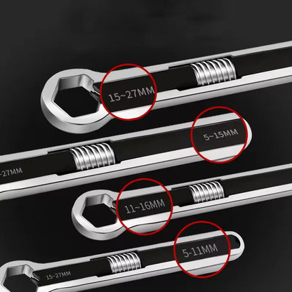 GRIPPRO: JUEGO DE 2 LLAVES AJUSTABLES 🛠️✨