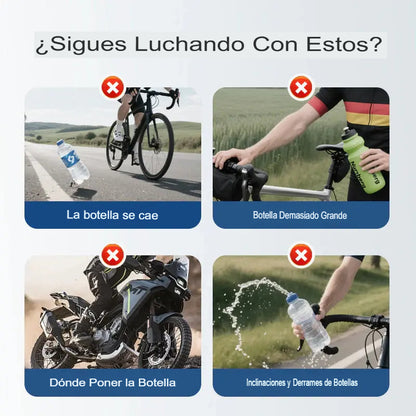 HYDRORIDE: PORTA TERMOS MOTO Y BICICLETA 🚴‍♂️💧