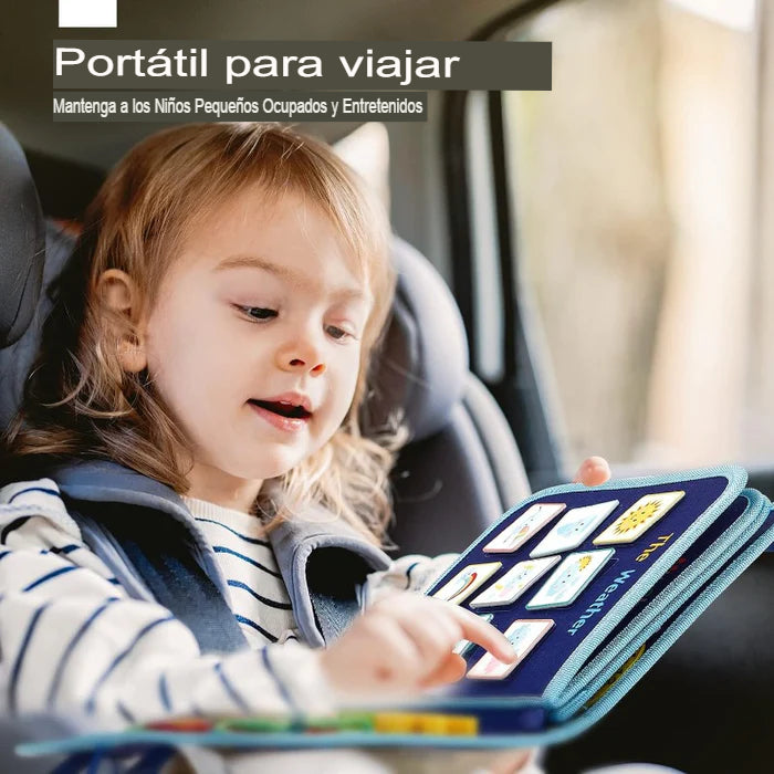 BABYBOOK: LIBRO SENSORIAL PARA BEBÉS 📘👶