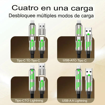 ⚡🔌 CABLE CARGADOR ULTRA DE 3 METROS 📱🔥