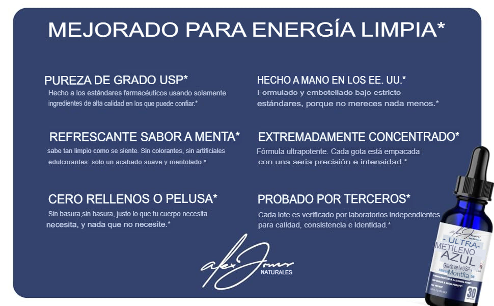 VITALDROP: 2X1 AZÚL DE METILENO 🧪