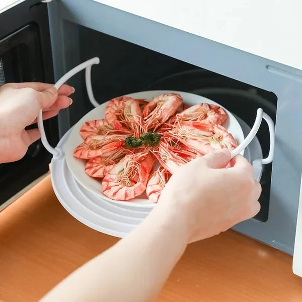 BANDEJA PLEGABLE PARA MICROONDAS 🍽️✨