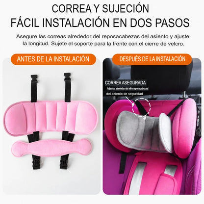 👶🩷 SOPORTE DE CABEZA PARA BEBÉ 🍼✨