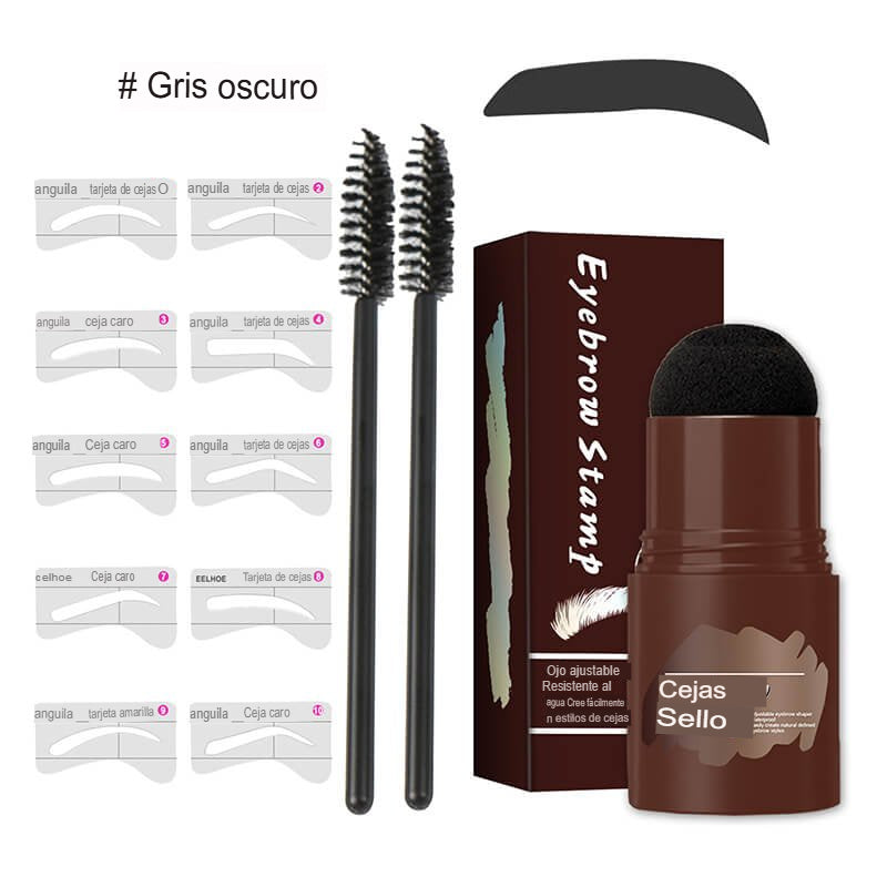 BROW PERFECT: SET DE PLANTILLA Y SELLO DE CEJAS👁️✨