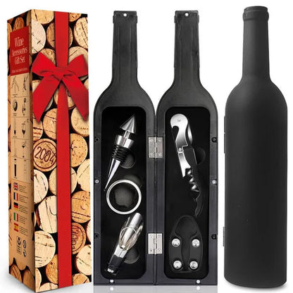 WINEPRO: SET DE 5 PIEZAS PARA ABRIR VINOS 🍷✨