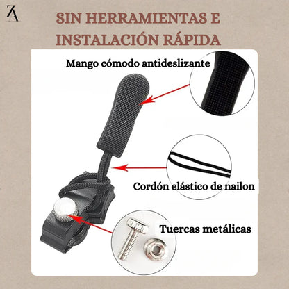 REPARAZIP: KIT REPARACIÓN CIERRES X 10 UNIDADES ⚡✨