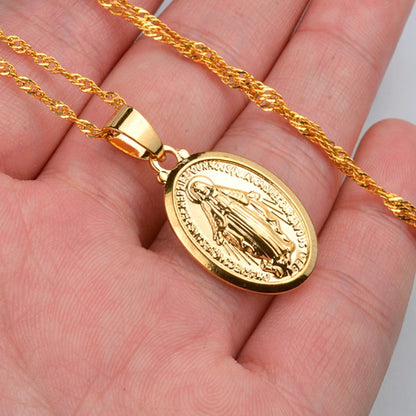 LUZYFE: CAMÁNDULA VIRGEN EN BAÑO DE ORO ✝