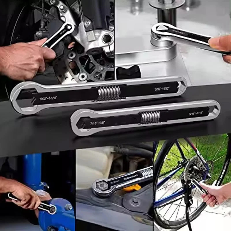 GRIPPRO: JUEGO DE 2 LLAVES AJUSTABLES 🛠️✨