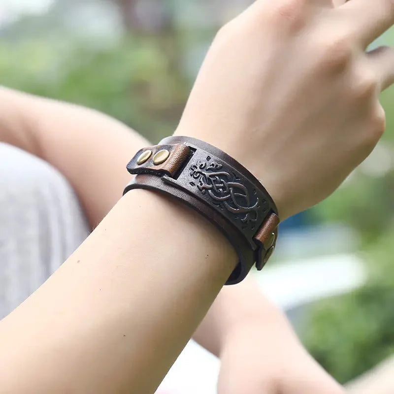 URBANBAND: PULSERA CUERO UNISEX 🌍✋
