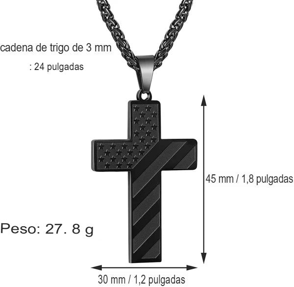 CRUZPURA: COLLAR DE CRUZ 💎✨
