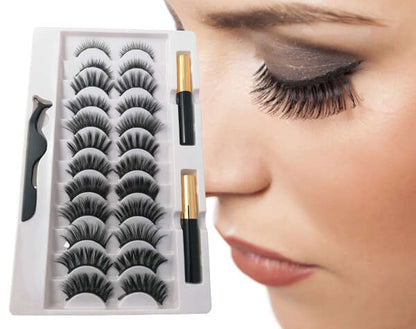 LASH GLAM: KIT X 12 PESTAÑAS👁️✨