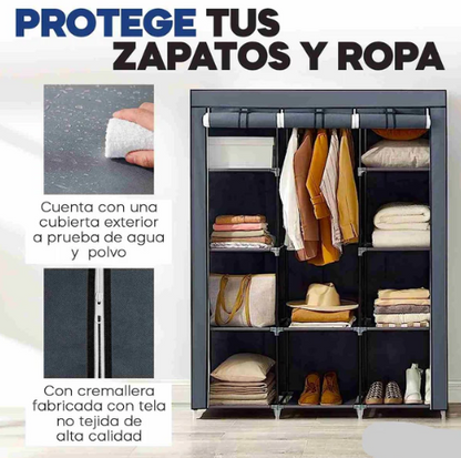 EASYCLOSET: CLOSET ARMABLE Y PORTÁTIL 🚪🛠️