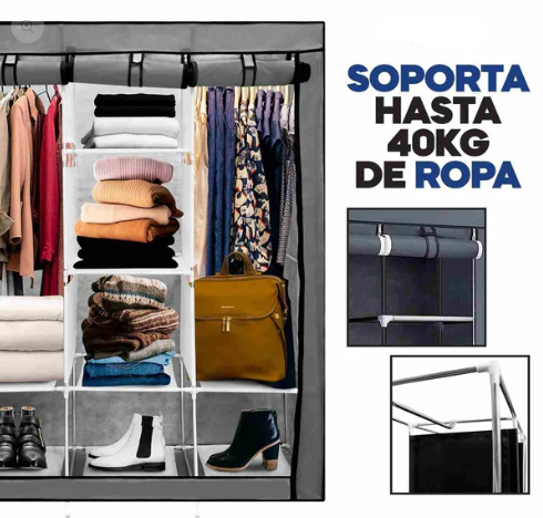 EASYCLOSET: CLOSET ARMABLE Y PORTÁTIL 🚪🛠️
