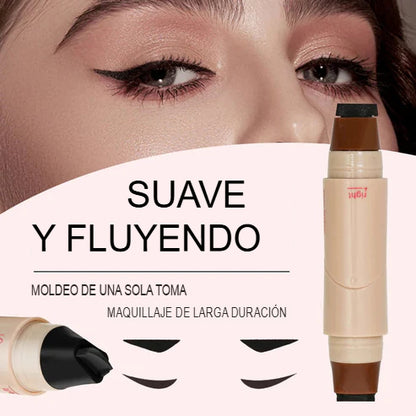 EYELINER SPIN: SET X2 SELLO DELINEADOR GIRATORIO👩🤩