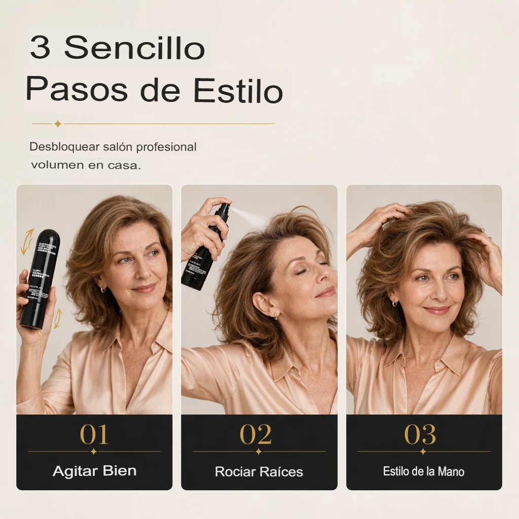 💇‍♀️✨ SPRAY VOLUMINIZADOR PARA CABELLO 🔥