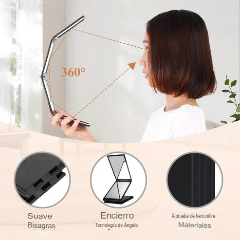SET X 2 ESPEJO PLEGABLE 360✨