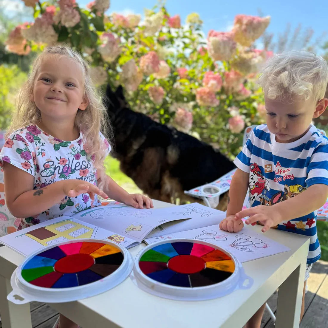 🌈 COLORBOOK: LIBRO + PINTURA MÁGICA