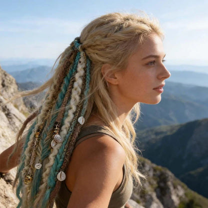 DREAD STYLE: EXTENSIÓN DE CABELLO CON DRELOS 💎🔥