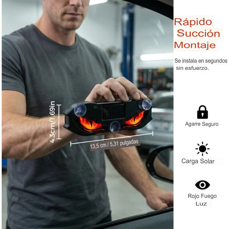 👀🚗 OJOS DECORATIVOS PARA CARRO 😎🔥