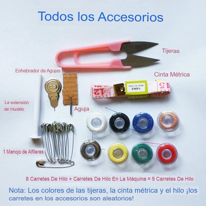 COSER PRO: MÁQUINA DE COSER MINI🧵🎒