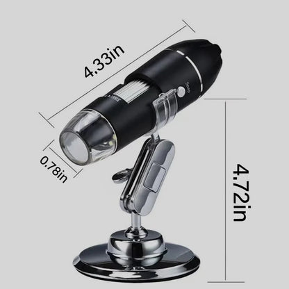 ZOOM MICRO: MICROSCOPIO DIGITAL PARA CELULAR X1000 💎🔍