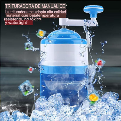 ICECRUSH: TRITURADORA DE HIELO MANUAL ❄️🌀