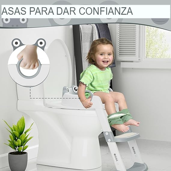 POTTYSTEP: SILLA ESCALERA PLEGABLE ORINAL 🚽