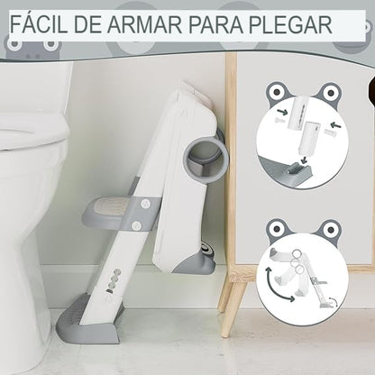 POTTYSTEP: SILLA ESCALERA PLEGABLE ORINAL 🚽