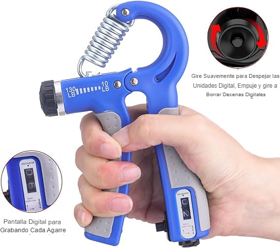 GRIPPOWER: FORTALECEDOR AGARRE DE MANO ✊🖐️