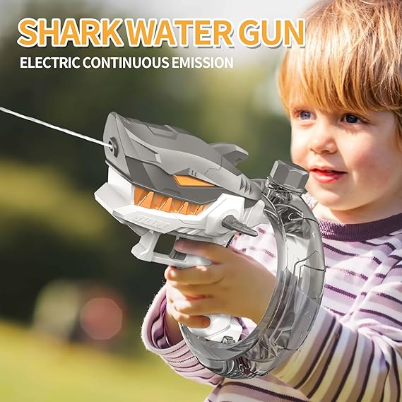 SHARKBLASTER: PISTOLA DE AGUA TIBURÓN🦈🔫