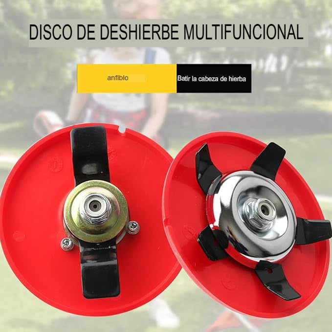 MEGACORTE: DISCO DE PODADORA CON PLATO⚙️🌿