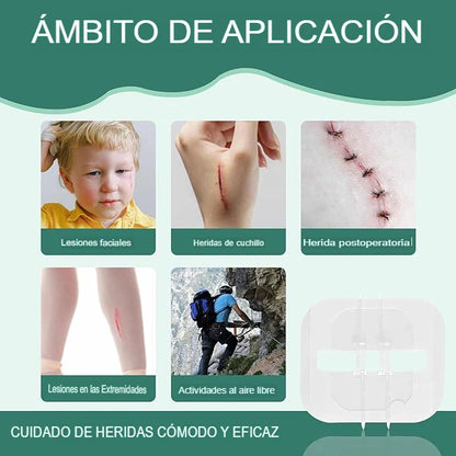 SET X4 ADHESIVO PARA CIERRE DE HERIDAS 🩹