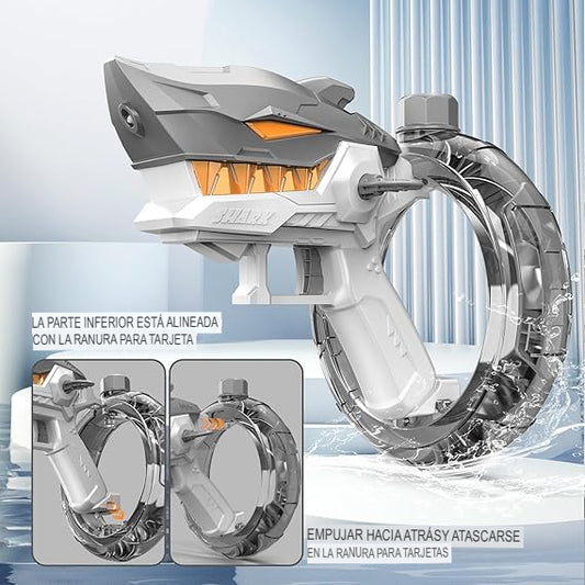 SHARKBLASTER: PISTOLA DE AGUA TIBURÓN🦈🔫