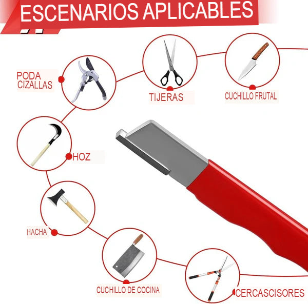 DUOBLADE: SET X2 AFILADOR DE CUCHILLOS 🔪🔪