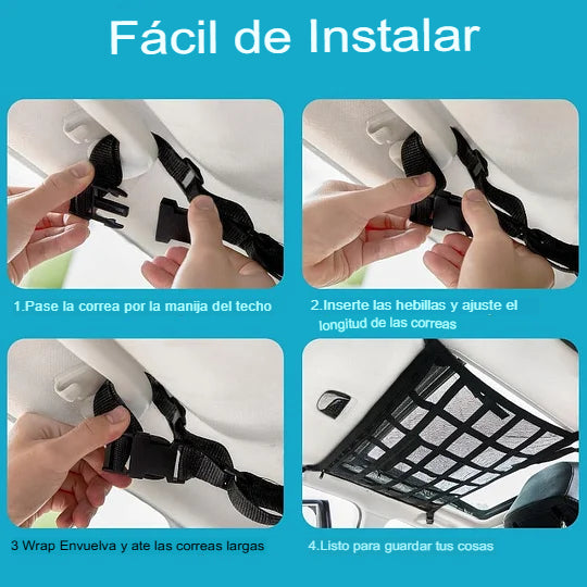 TRAVELNET: RED DE CARGA PARA TECHO DE CARRO🧳