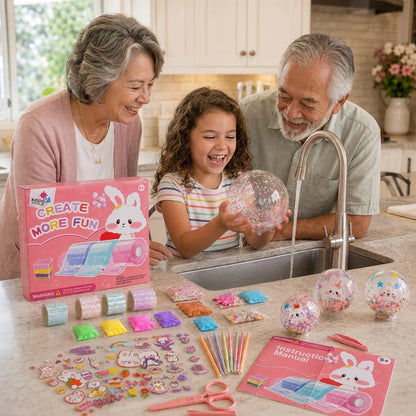 KIT CREATIVO DE SQUISHIES DE BURBUJAS 🌈🫧