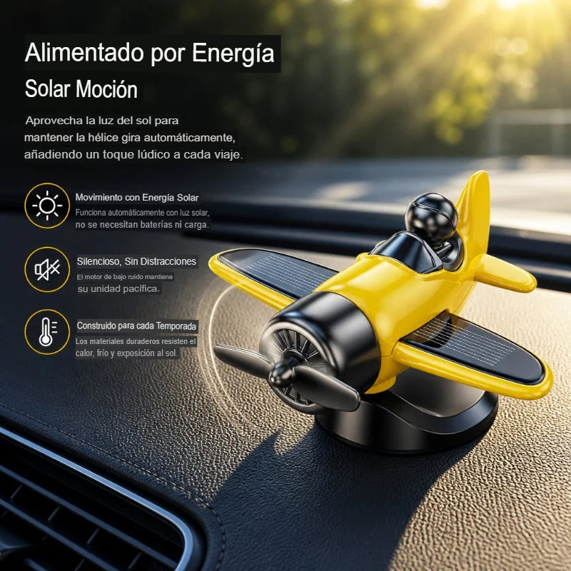 ✈️☀️ AVIÓN SOLAR PARA CARRO 🚗✨