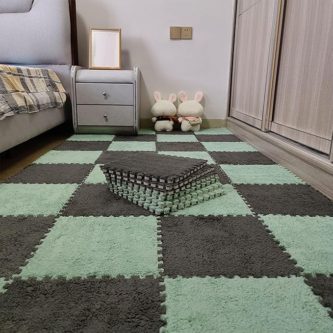 PUZZLE SOFT: ALFOMBRA A PRUEBA DE GOLPES 🧩✨ Incluye 16 und de 25cmx25cm