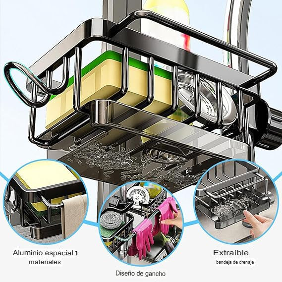 FLEXIGRIFO: SOPORTE DE GRIFO COCINA EXTRAIBLE 🔄💧