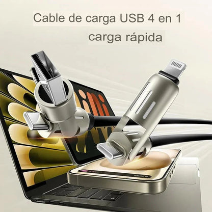 ⚡🔌 CABLE CARGADOR ULTRA DE 3 METROS 📱🔥