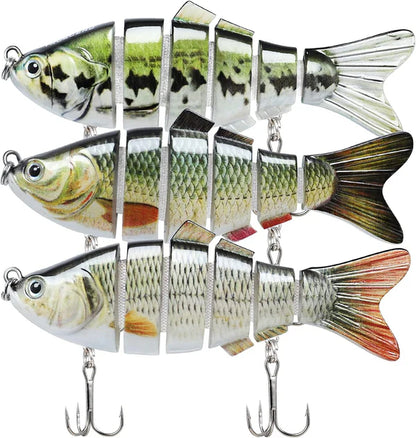 CAZAPEZ: 3X SEÑUELOS DE PESCA REALISTAS 🎯🐬