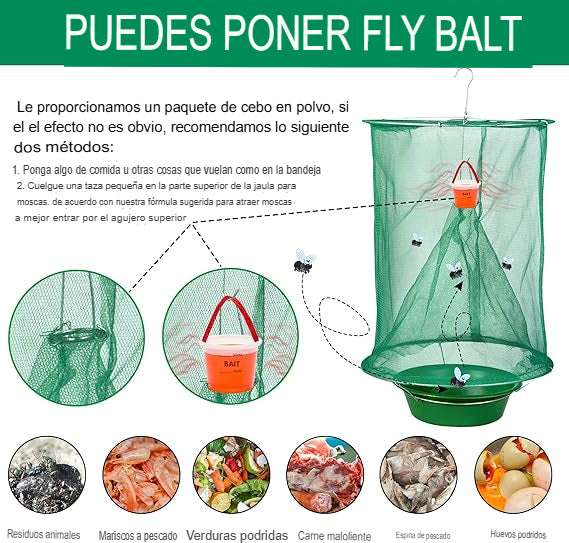 ADIÓSPLAGAS: TRAMPA REUTILIZABLE INSECTOS 🚫🐜