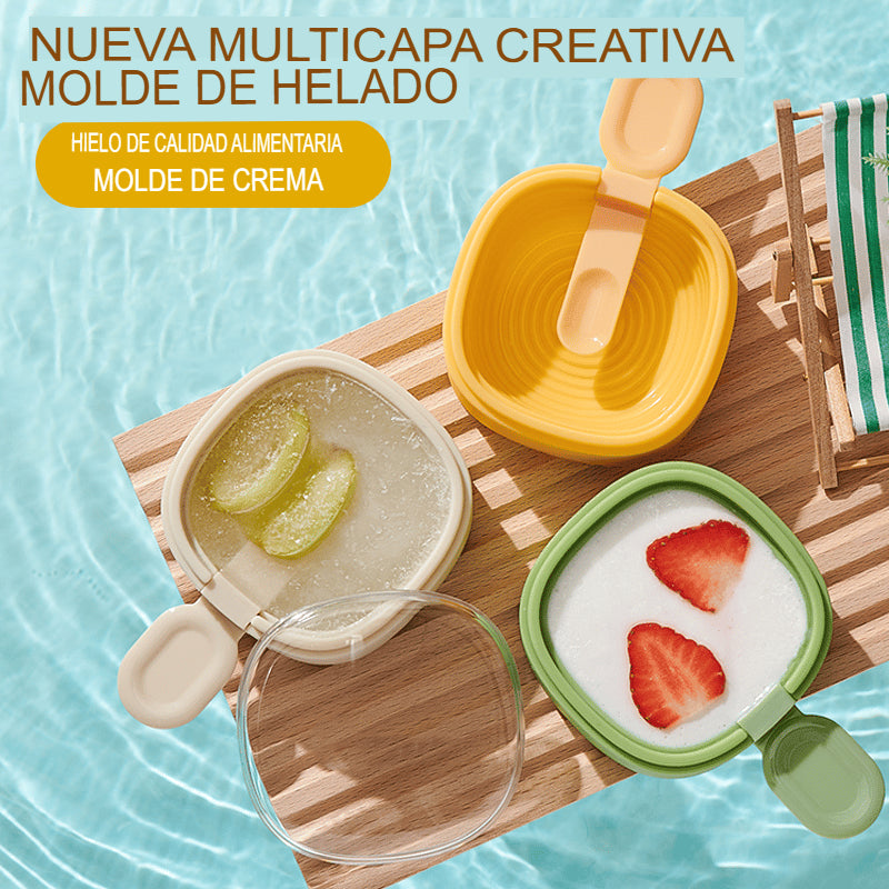 ✨ MASTER-GELATO: SET X 3 MOLDES DE HELADOS✨