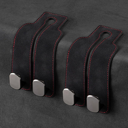 AUTOHANG: X2 COLGADOR CUERO CARRO👜
