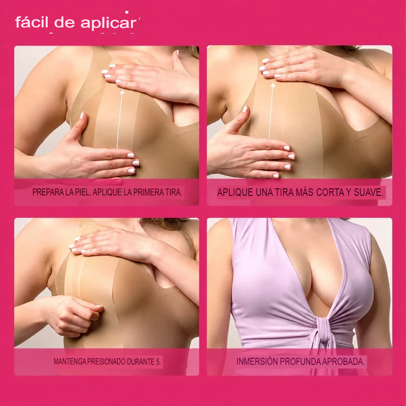 KIT X6 CINTAS REUTILIZABLES PARA PEZONES 👗✨