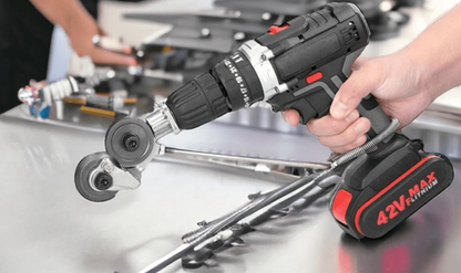 DRILLSLICE: ADAPTADOR PARA TALADRO-CORTADOR DE METAL🛠️✨
