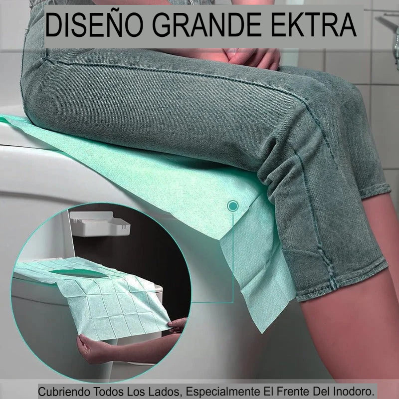 KIT X30 PROTECTORES PARA INODORO 🧻🛡️