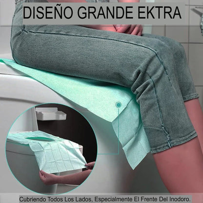KIT X30 PROTECTORES PARA INODORO 🧻🛡️